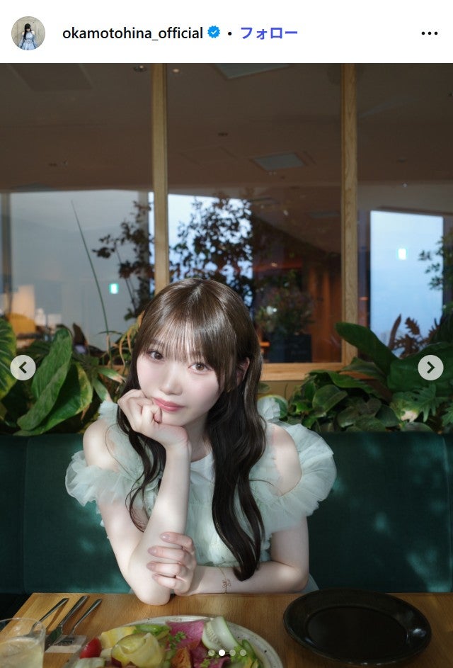岡本姫奈Instagramより