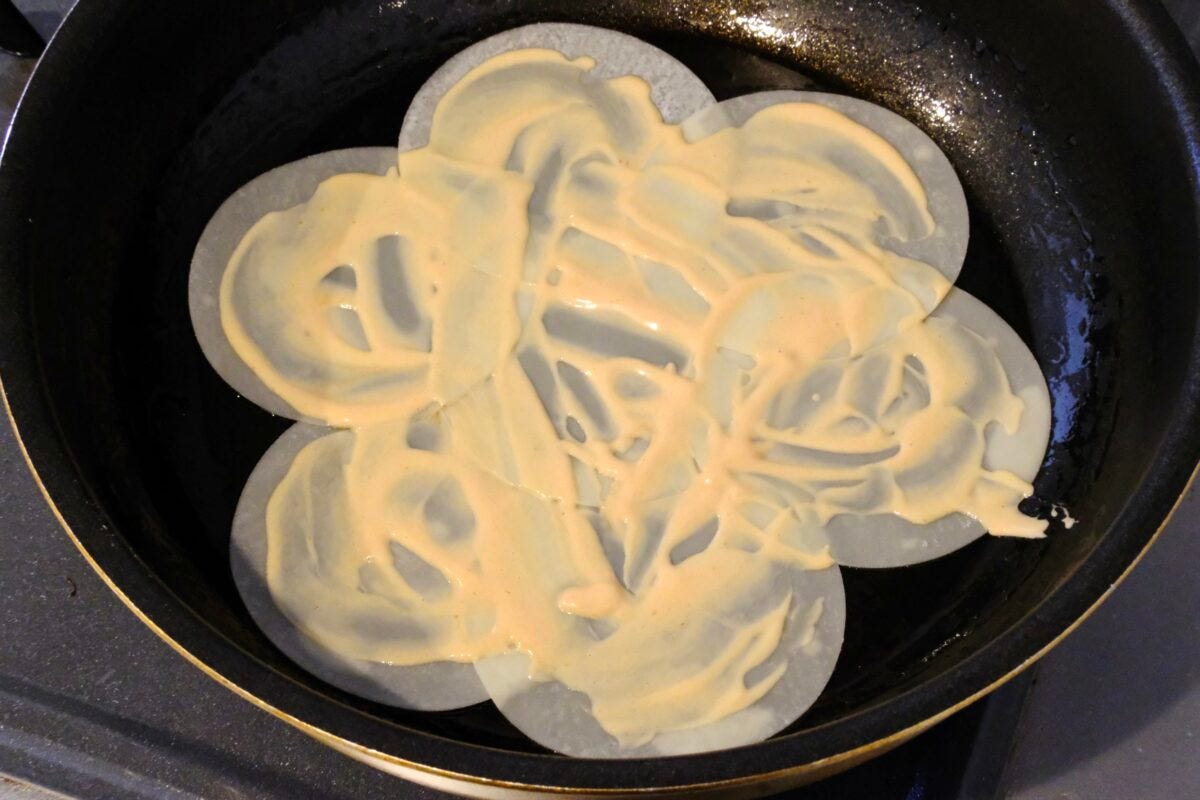 高嶋ちさ子 餃子の皮ピザ