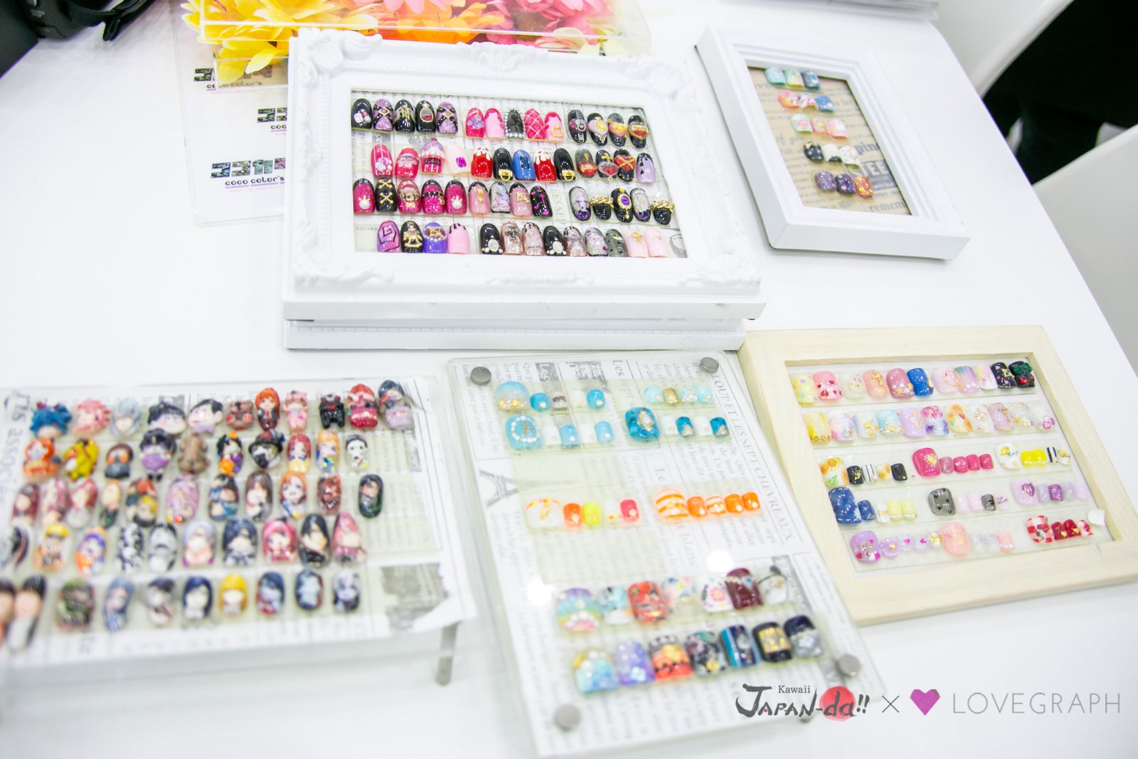 さまざまなネイル （写真提供：MBS）