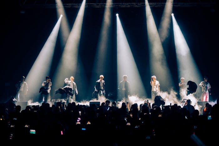 <ONE OR EIGHT 1st LIVE TOUR -GATHER- FINAL in JAPAN>/Photo by Norito Ohazama