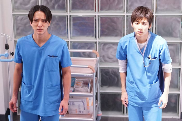 浅香航大・池岡亮介「グッド・ドクター」第4話より(C)フジテレビ