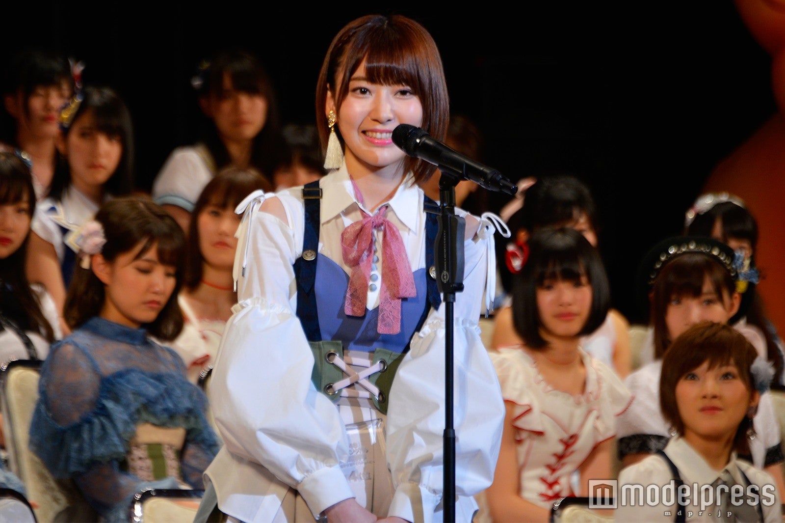 第9回AKB48選抜総選挙にて宮脇咲良 （C）モデルプレス