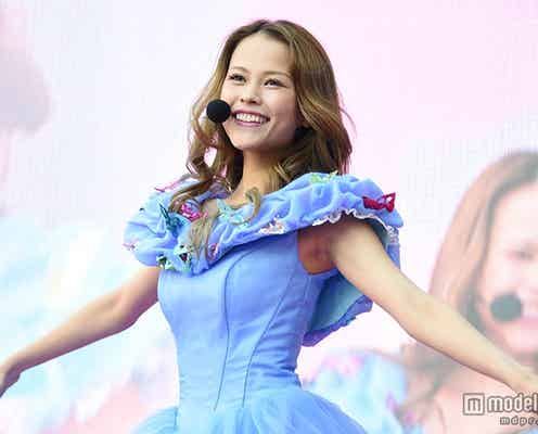 “スマホの歌姫”Miracle Vell Magic、華やかなシンデレラ仮装で日本最大級ハロウイーンに参戦
