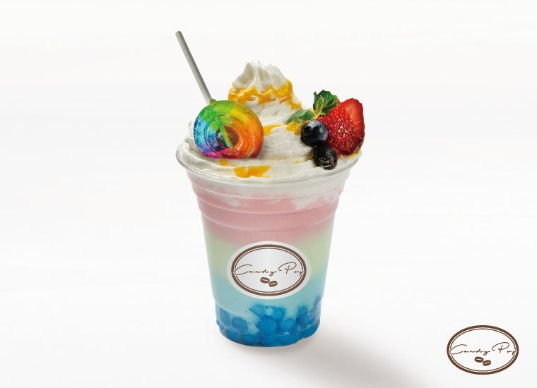 カラフルヨーグルトドリンク900円（税抜）／画像提供：株式会社レッグス