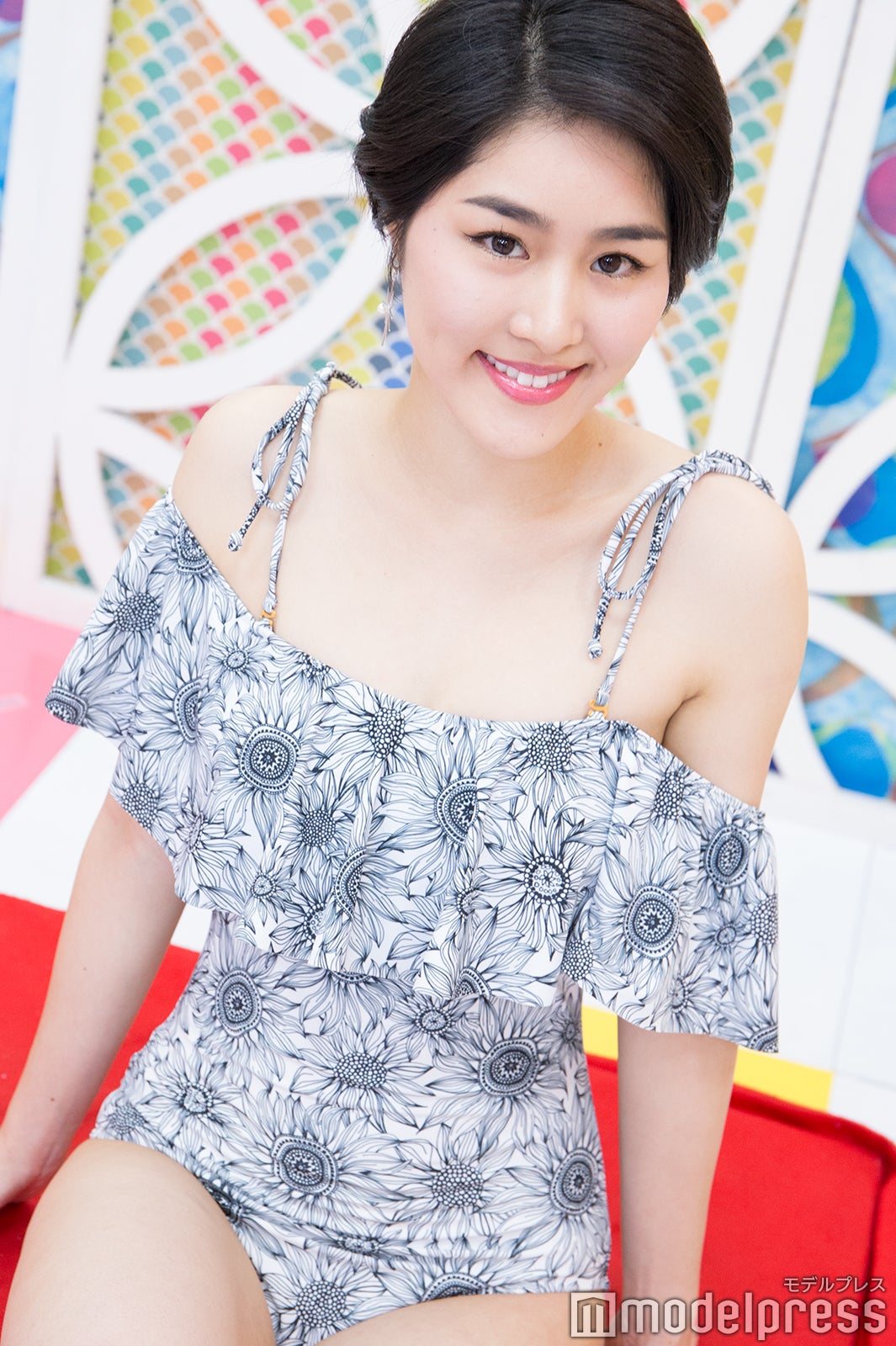 大槻凡子／水着提供 ：PEAK＆PINE（C）モデルプレス