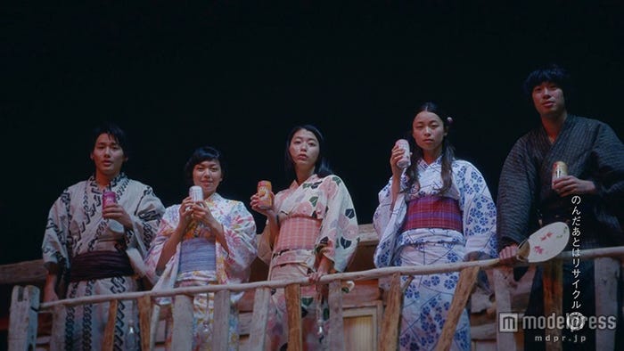 野村周平、二階堂ふみ、成海璃子、片平里菜、渡辺大知/新CMカットより