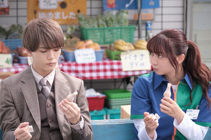 中島颯太、上白石萌歌(C)2025「ロマンティック・キラー」製作委員会(C)百世渡/集英社