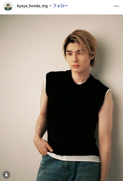 本田響矢マネージャーInstagramより
