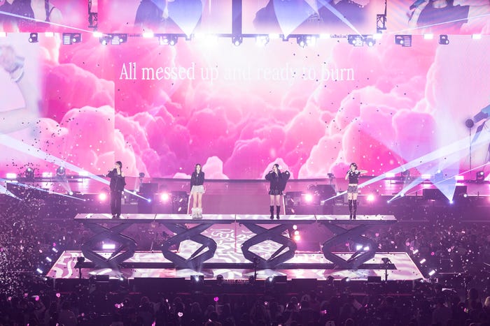 aespa「2025 aespa LIVE TOUR – SYNK : aeXIS LINE – in JAPAN」撮影:田中聖太郎