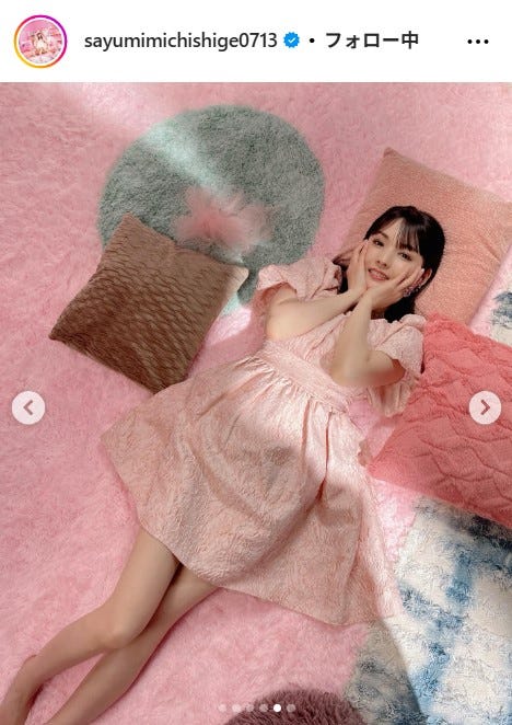 道重さゆみInstagramより