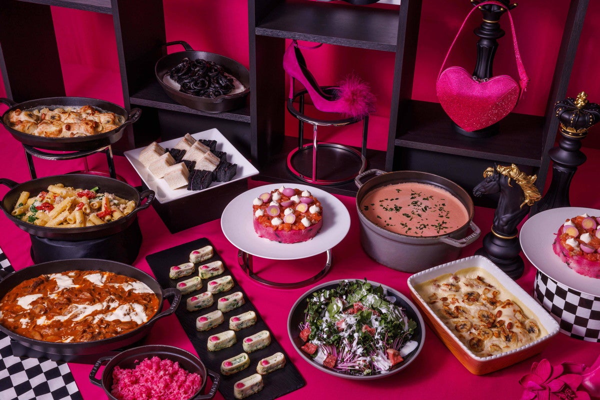 「CRUSH ON PINK」ストロベリースイーツビュッフェ／画像提供：コンラッド大阪