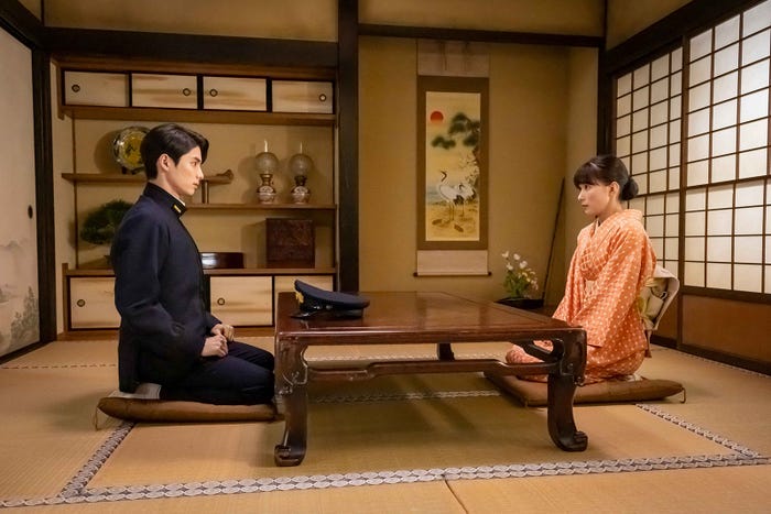 本田響矢、芳根京子「波うららかに、めおと日和」(C)フジテレビ