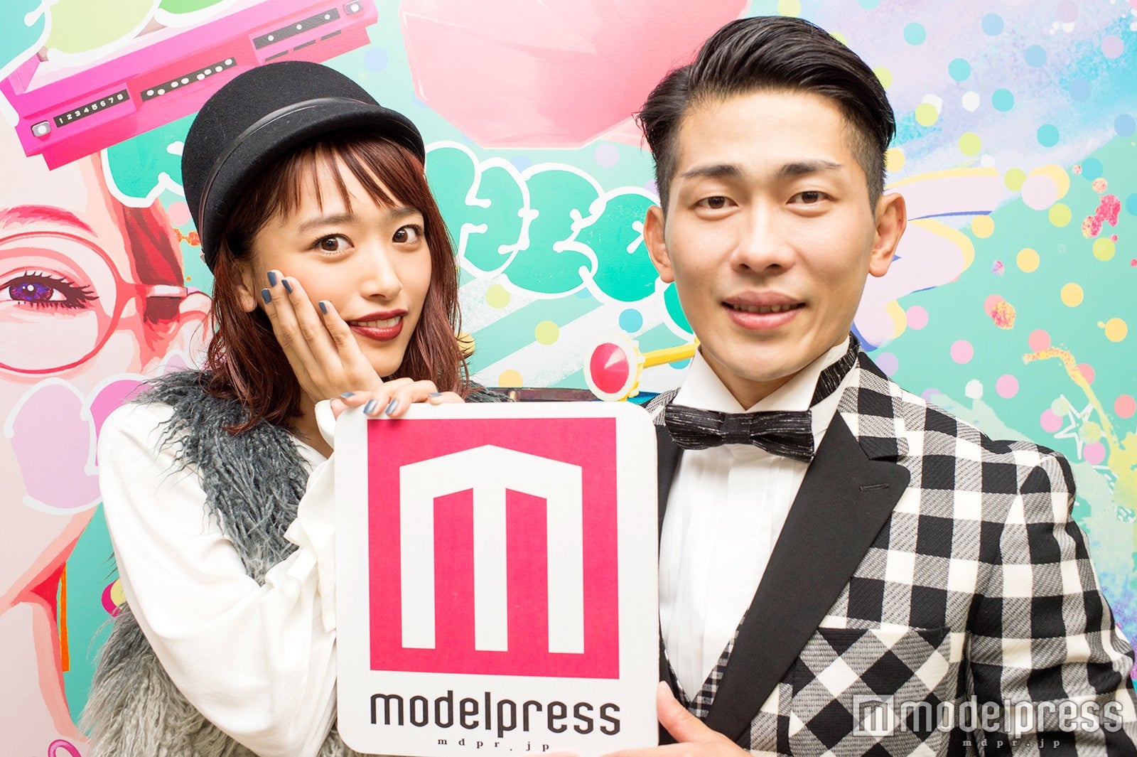 近藤千尋＆太田博久（C）モデルプレス