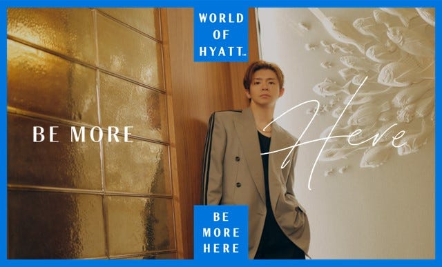 Number_i岸優太、“日本初”ワールド オブ ハイアットのアンバサダー就任 ホテルステイ愉しむ動画公開