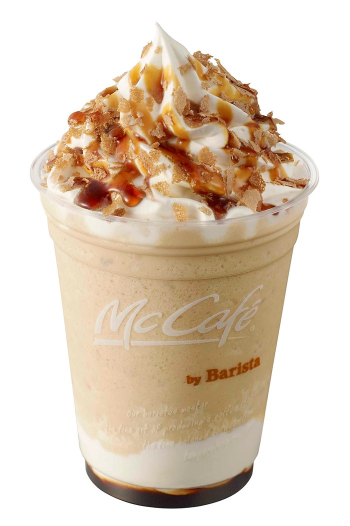 クリームブリュレフラッペ／画像提供：日本マクドナルド