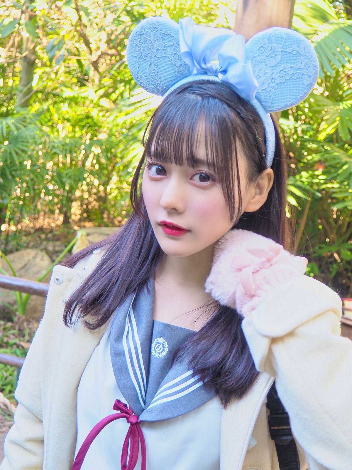 ＝LOVE齊藤なぎさ、“高校生最後の想い出作り”制服ディズニーに「天使」「眼福すぎる」と反響