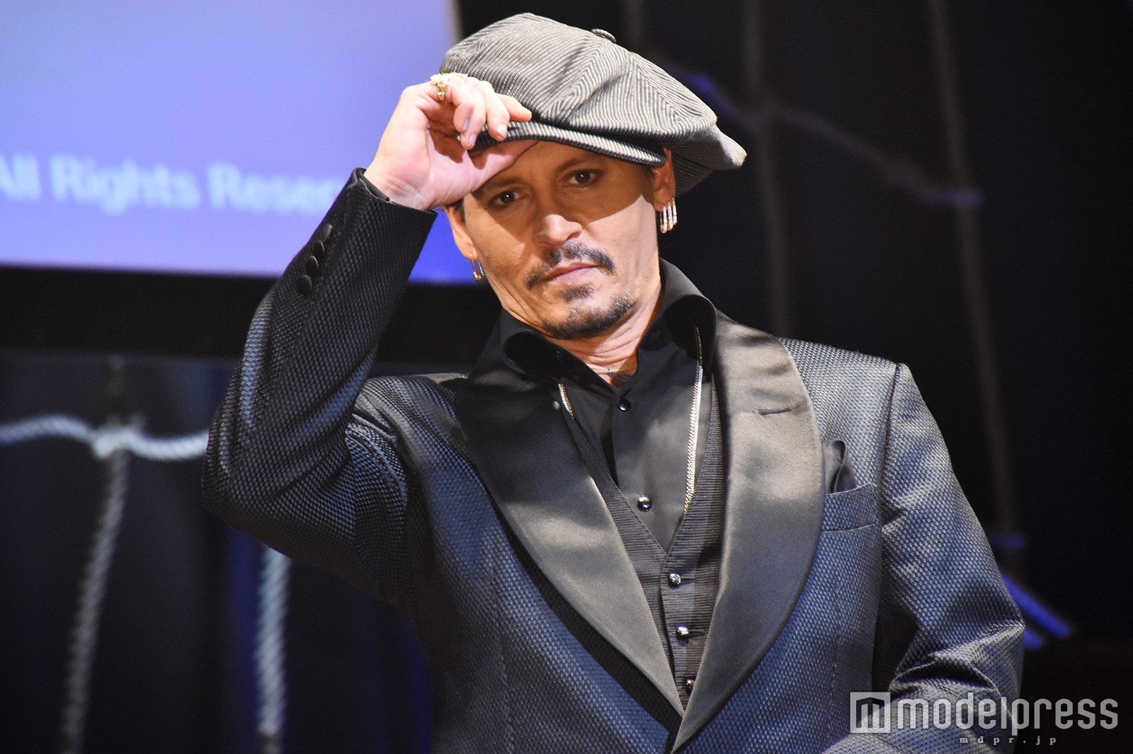 来日時のジョニー・デップ （C）モデルプレス