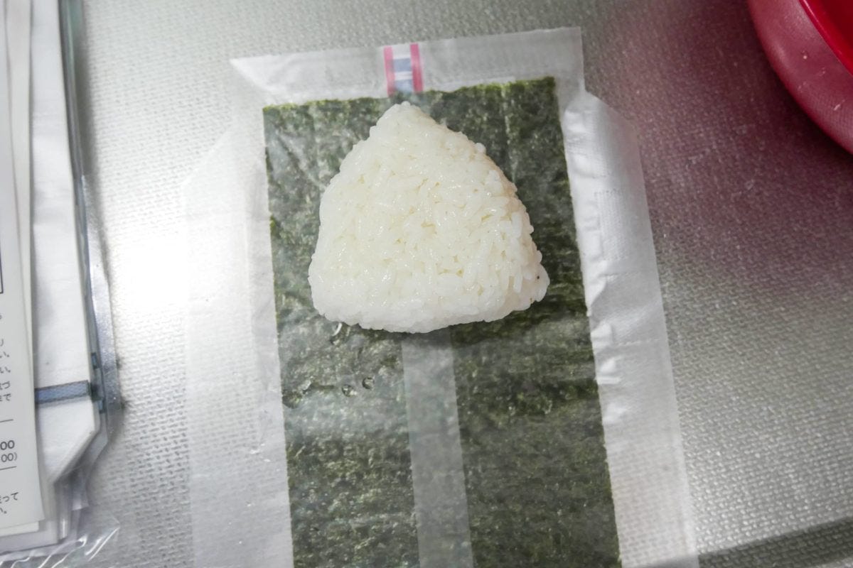 コンビニおにぎり海苔
