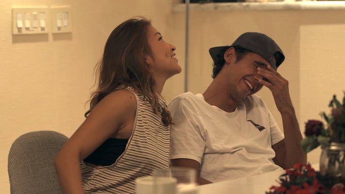 エビアン、侑哉『TERRACE HOUSE ALOHA STATE』11th WEEK(C)フジテレビ/イースト・エンタテインメント