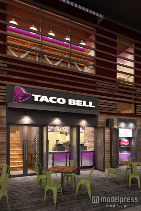 「TACO BELL 日テレプラザ店」はテラス席も完備※店舗イメージ／アスラポート・ダイニング