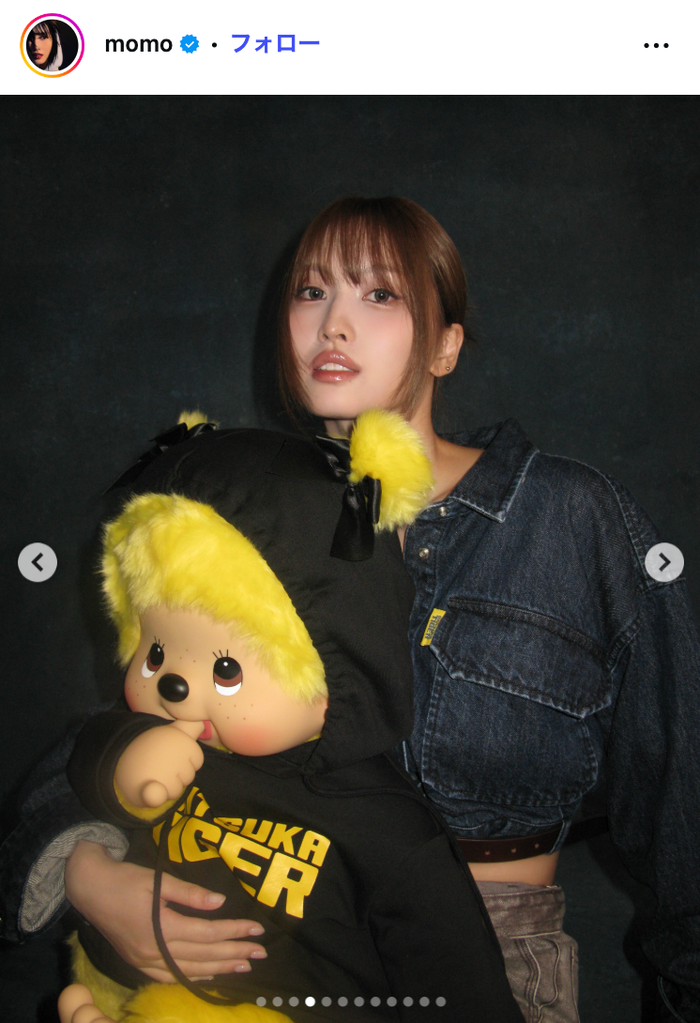 モモInstagramより