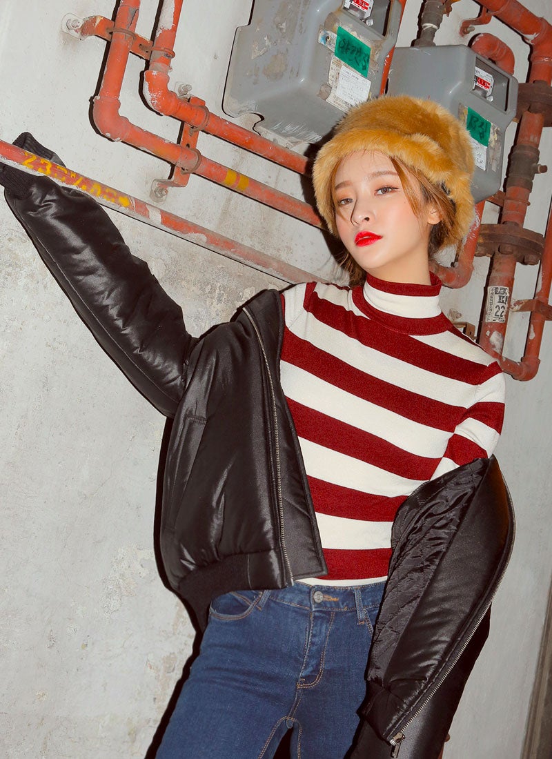 フェイクファーバケットハット「STYLENANDA」3,040円（税込）／画像提供：STYLENANDA