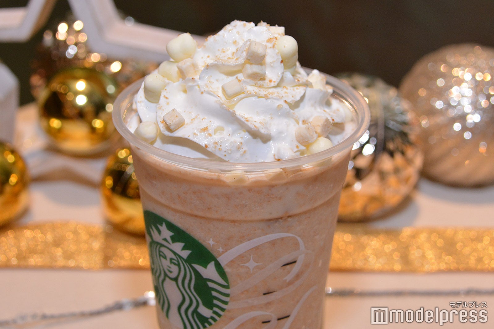 トーステッド ホワイト チョコレート フラペチーノ（C）モデルプレス