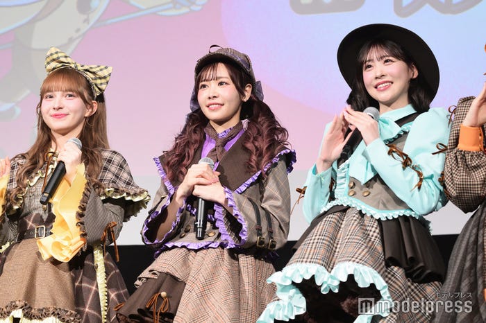早瀬ノエル、仲川瑠夏、櫻井優衣(C)モデルプレス