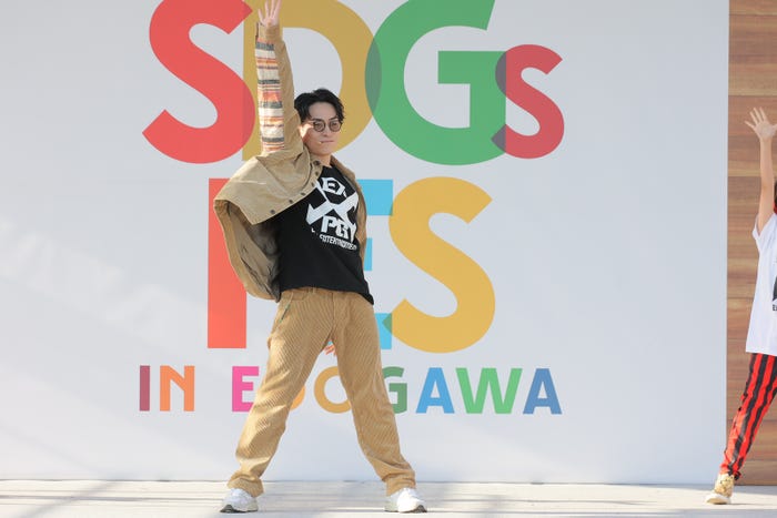 EXILE TETSUYA(C)SDGs FES in EDOGAWA