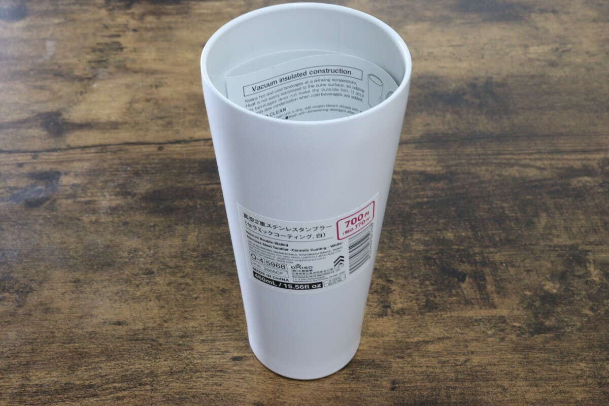 ダイソー ステンレスタンブラー セラミックコーティング ダイソー ステンレスタンブラー セラミックコーティング