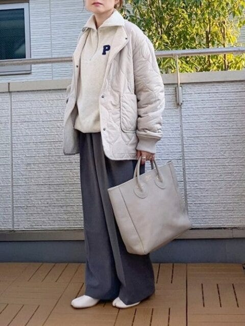 スウェット　コーデ