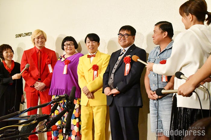 カズレーザー、安藤なつ、ダンディ坂野、カンニング竹山、スギちゃん (C)モデルプレス