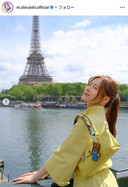 白石麻衣Instagramより
