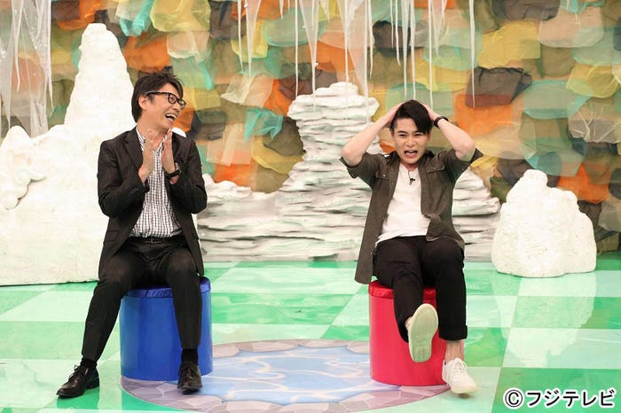 生瀬勝久、吉村崇(C)フジテレビ
