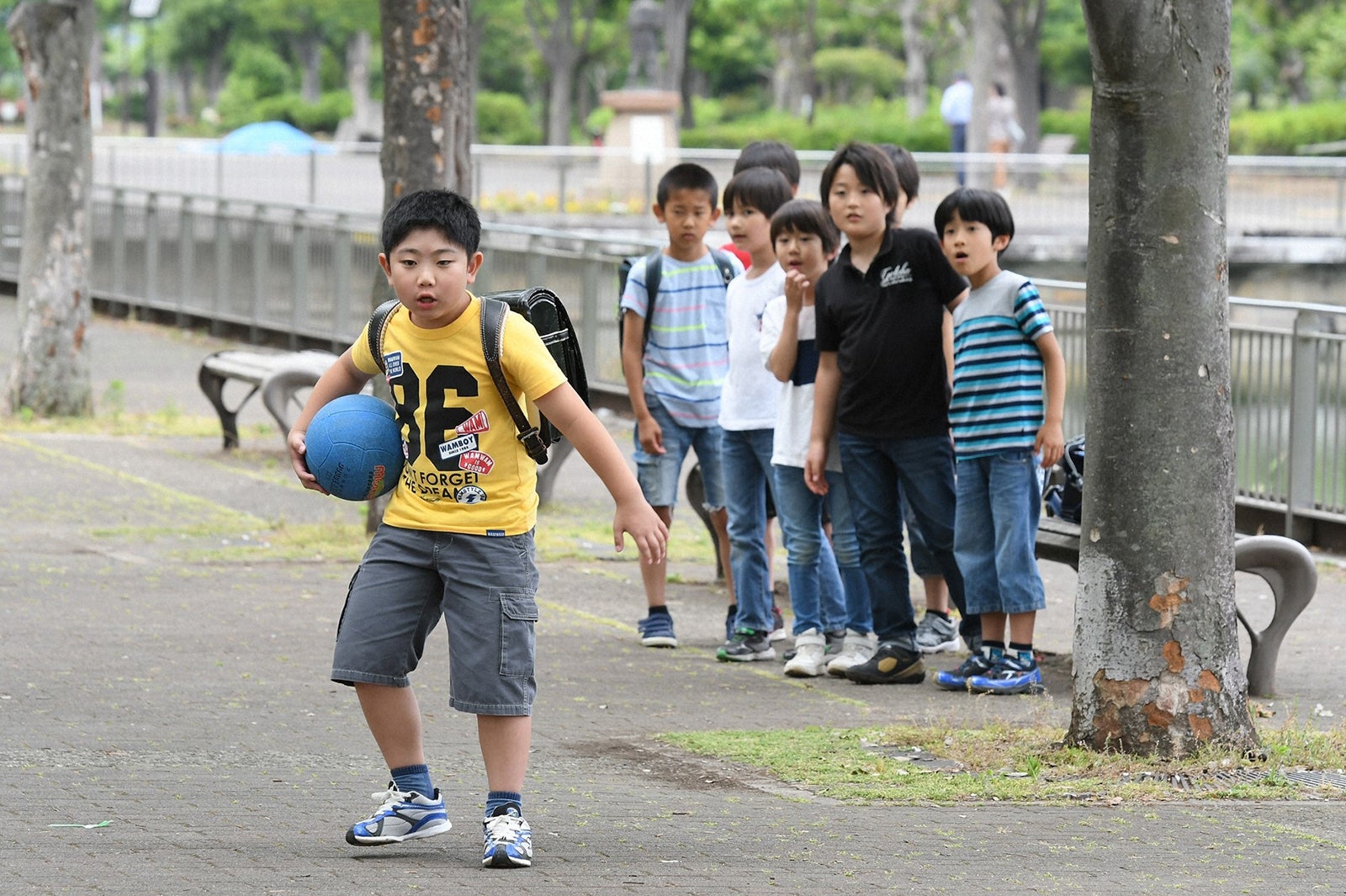 幼少期の大樹を演じる大智／「義母と娘のブルース」より（C）TBS