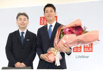 現役引退のテニス錦織圭とユニクロ柳井正社長、16年前の初会食を息子が回想「もっと食べなさい」
