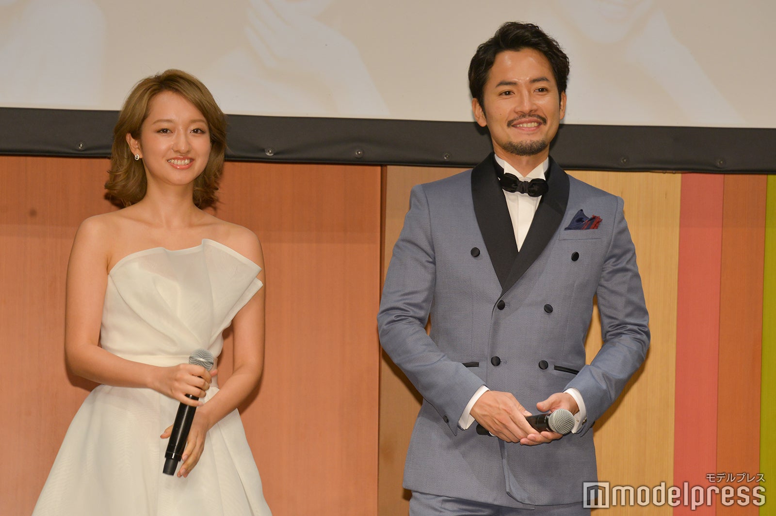 倉田茉美＆小柳津林太郎 （C）モデルプレス