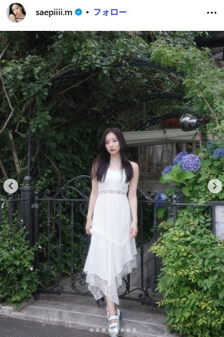 村瀬紗英公式Instagramより