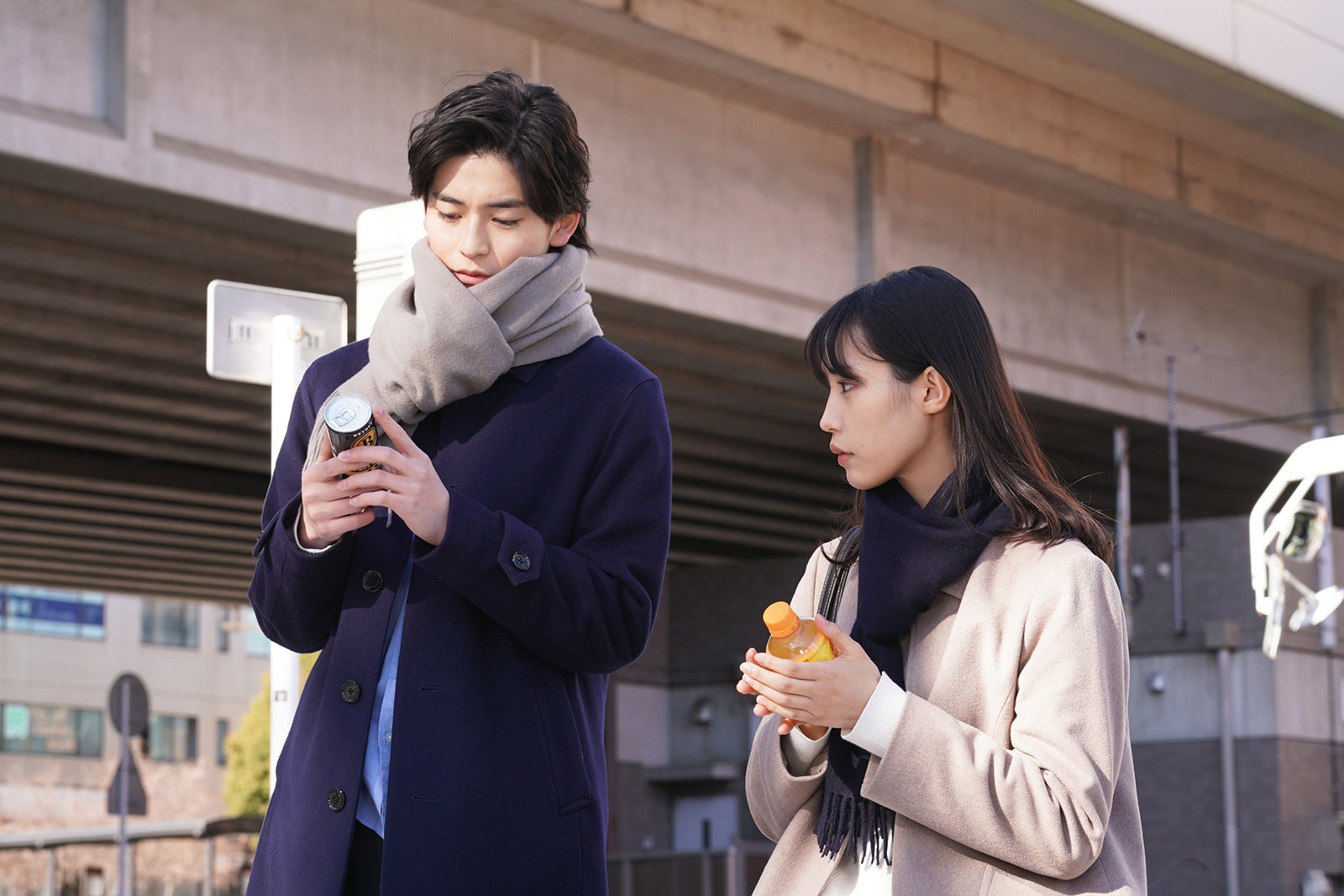 高橋文哉、南沙良 「女神の教室～リーガル青春白書～」第8話より（C）フジテレビ