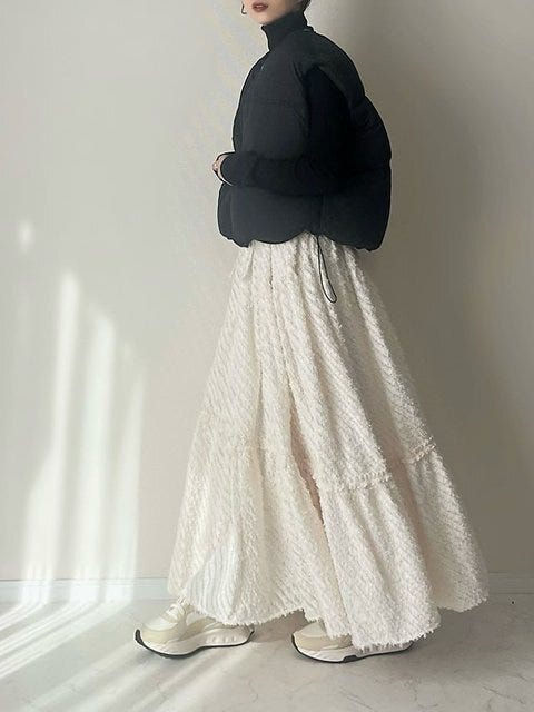 ダウンベスト コーデ ダウンベストコーデ1