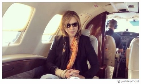 YOSHIKI、被災地へサンフランシスコ上空からエール
