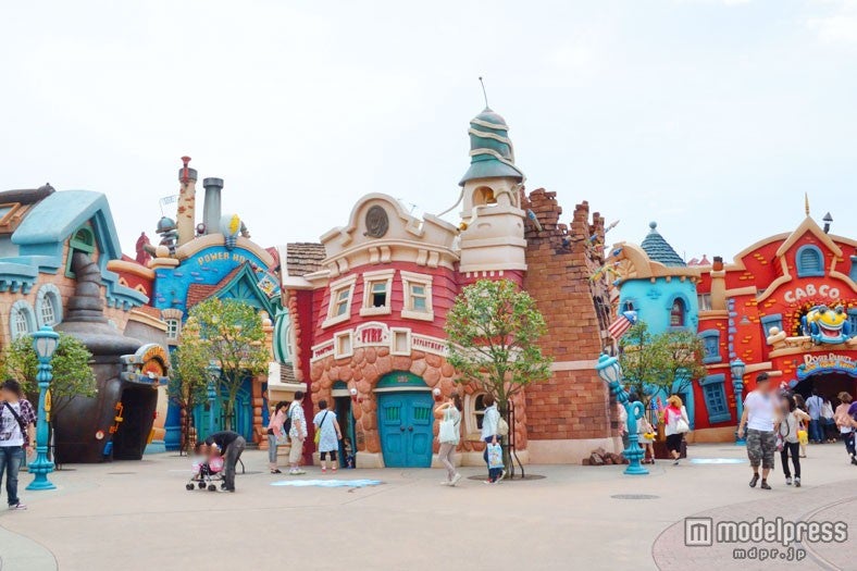 隠れミッキーが多くあるエリア（TDL、トゥーンタウン)