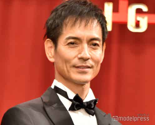 沢村一樹、妻と作った“人気キャラ”雪だるま公開「クオリティー高い」と注目集まる