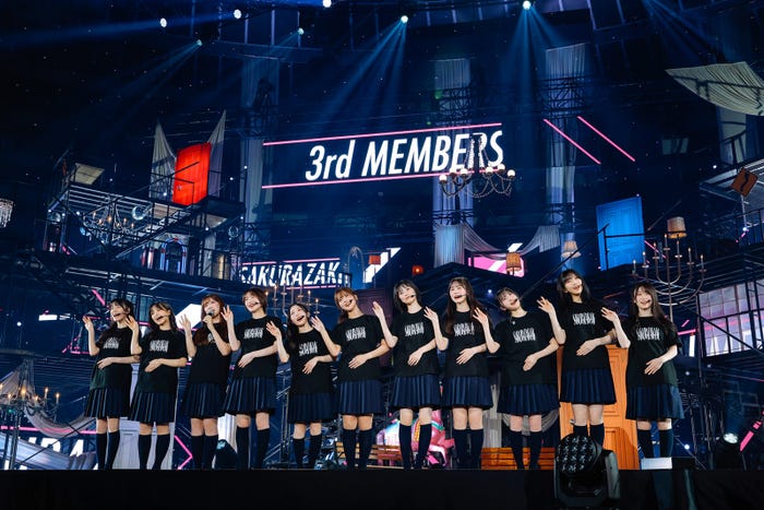 櫻坂46三期生「三期生ライブ」撮影:上山陽介