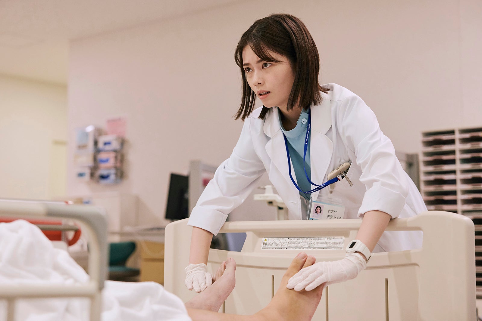 小芝風花「19番目のカルテ」第5話（C）TBSスパークル／TBS（撮影：加藤春日）