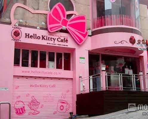 韓国“ハローキティカフェ”でガーリーな世界観に胸キュン