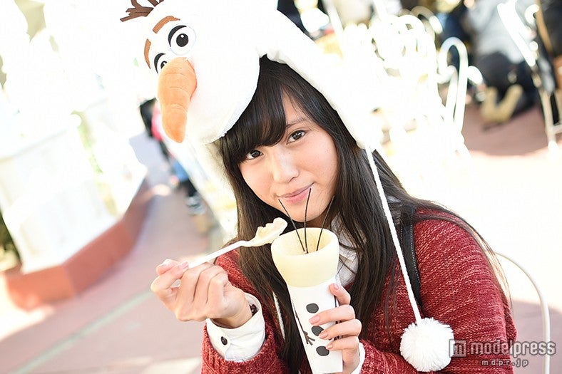 身体が温まるブレッドコーン／モデル：矢内美麻理