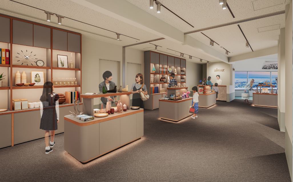 タワーショップ／画像提供：三菱地所プロパティマネジメント