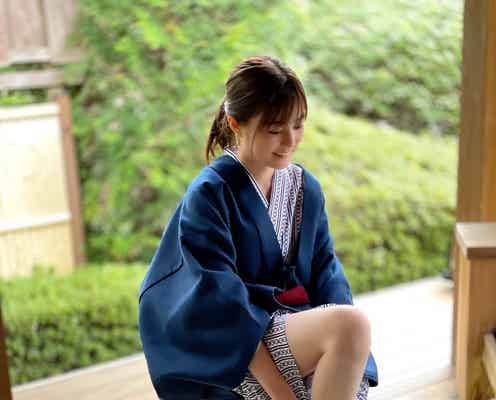 乃木坂46生田絵梨花、浴衣姿で美脚披露“足湯ショット”解禁<生田絵梨花 乃木坂46卒業記念メモリアルブック先行カット>