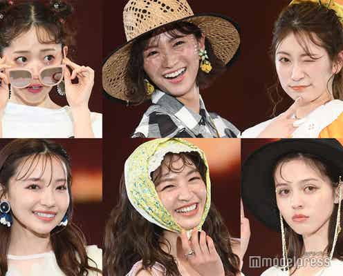 岡崎紗絵・鈴木愛理・吉田朱里ら「Ray」モデル6人が札幌に集結 肌見せファッションで彩る<札幌コレクション 2022 S/S>